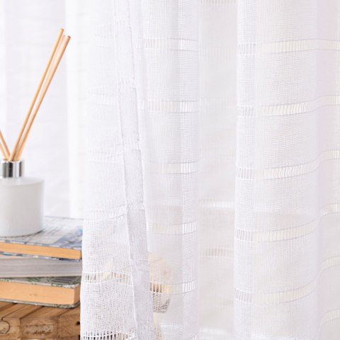 Firana gotowa na taśmie, szerokość 300cm x wysokość 250cm, kolor 001 biały 424088/FGT/001/300250/1