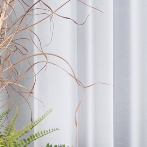 Firanka fantazyjna z ołowianką, wysokość 300cm, kolor 001 biały 031671/OLO/001/000300/1