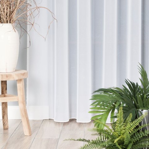 Firanka fantazyjna z ołowianką, wysokość 300cm, kolor 001 biały 031671/OLO/001/000300/1