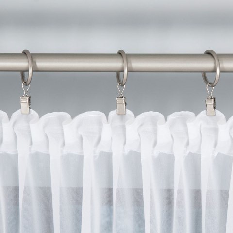 Firanka fantazyjna z ołowianką, wysokość 300cm, kolor 001 biały 031671/OLO/001/000300/1