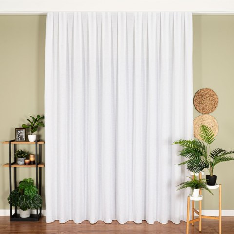 Firanka fantazyjna z ołowianką, wysokość 300cm, kolor 001 biały 424083/OLO/001/000300/1