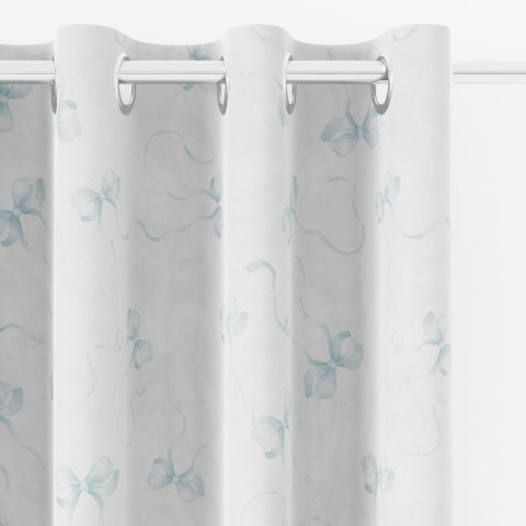 KOKARDY Tkanina dekoracyjna typu MILAS, szerokość 165cm, kolor 007 niebieski D00372/MIL/007/165000/1