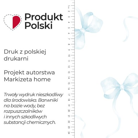 KOKARDY Tkanina dekoracyjna typu MILAS, szerokość 165cm, kolor 007 niebieski D00372/MIL/007/165000/1