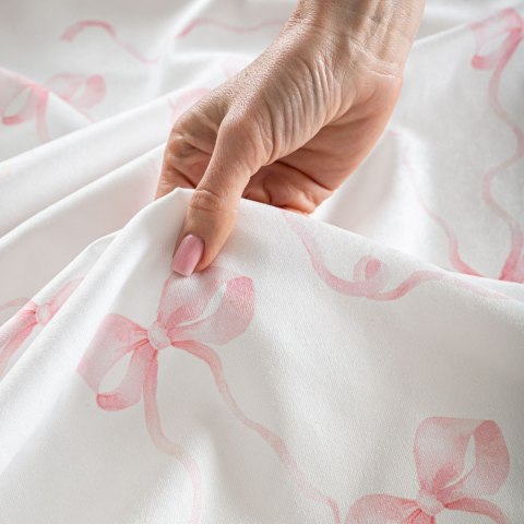 KOKARDY Tkanina dekoracyjna typu MILAS, szerokość 165cm, kolor 013 pastelowo-różowy D00372/MIL/013/165000/1