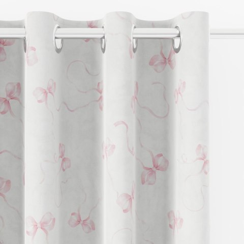 KOKARDY Tkanina dekoracyjna typu MILAS, szerokość 165cm, kolor 013 pastelowo-różowy D00372/MIL/013/165000/1