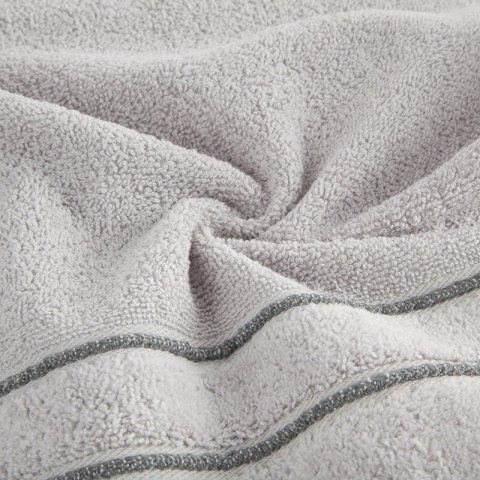 RĘCZNIK SIBEL (02) 50 X 90 CM SREBRNY