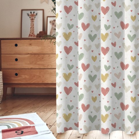 SERDUSZKA Tkanina dekoracyjna typu MILAS, szerokość 165cm, kolor 001 biały D00375/MIL/001/165000/1