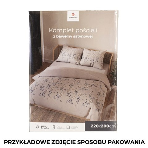 AMALIA Komplet pościeli z bawełny satynowej 220x200cm 100094/SAT/000/220200/1