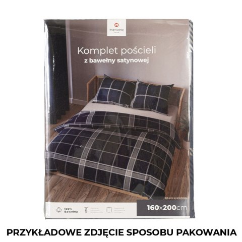 KADENA Komplet pościeli z bawełny satynowej 220x200cm 100097/SAT/000/220200/1