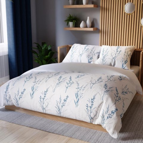 SELA Komplet pościeli z bawełny satynowej 160x200cm 100099/SAT/000/160200/1