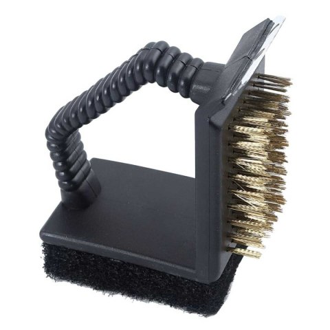 SZCZOTKA STALOWA 3w1 DO CZYSZCZENIA RUSZTU GRILLA KINGHOFF KH-1913
