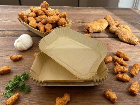 WKŁAD PAPIEROWY DO FRYTOWNICY PROSTOKĄTNY 22x14cm 50szt. ALPENBURG