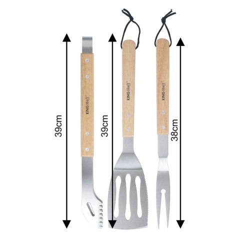 ZESTAW PRZYBORÓW DO GRILLA GRILLOWANIA KINGHOFF KH-1918