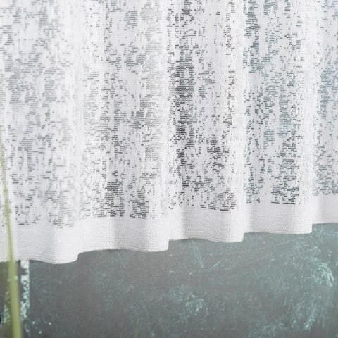 Zazdrostka żakardowa, wysokość 50cm, kolor 001 biały 043233/000/001/000050/1