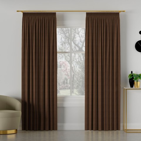 ADA Tkanina dekoracyjna, wysokość 300cm, kolor 447 ciemny kawowy TD0024/TDP/447/000300/1