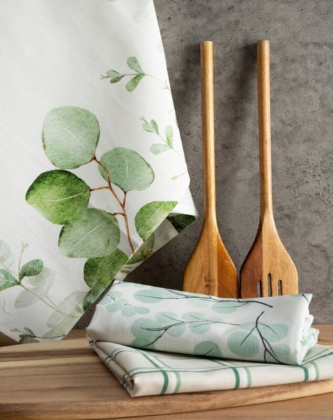 KOMPLET RĘCZNIKÓW KUCHENNYCH LAVENDER 50 X 75 CM FIOLETOWY