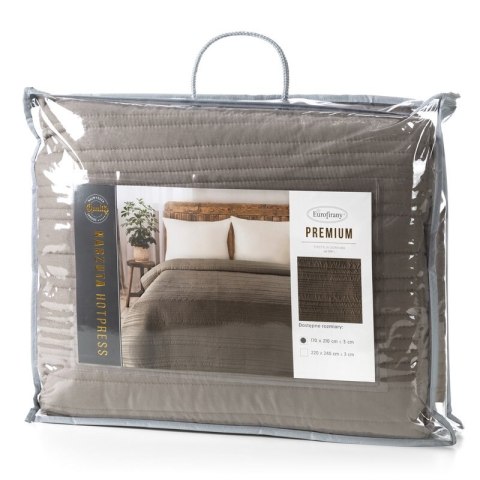 NARZUTA TARA 170 X 210 CM BRĄZOWY