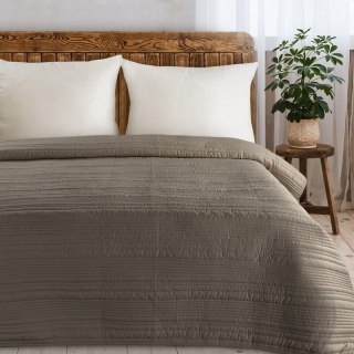 NARZUTA TARA 220 X 240 CM BRĄZOWY