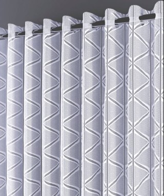 Firanka żakardowa gotowa, szerokość 180 x wysokość 250, kolor biały 001 329009/000/001/000000/1