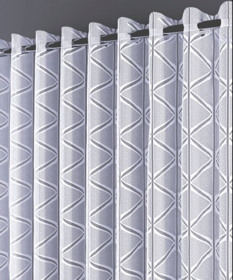 Firanka żakardowa gotowa, szerokość 180 x wysokość 250, kolor biały 001 329009/000/001/000000/1