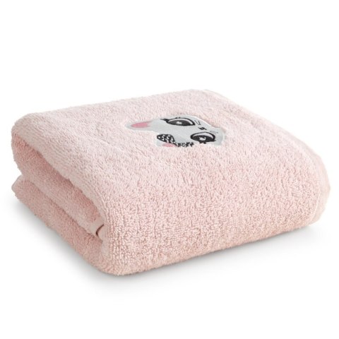 RĘCZNIK DZIECIĘCY BABY72 50 X 90 CM RÓŻOWY