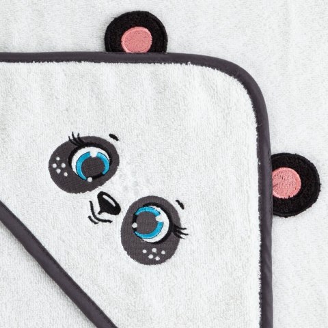 RĘCZNIK DZIECIĘCY BABY73 100 X 100 CM BIAŁY