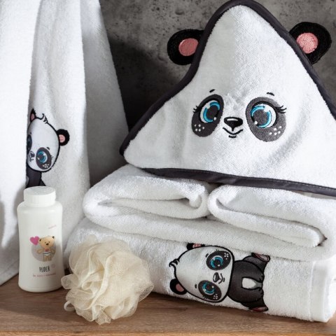 RĘCZNIK DZIECIĘCY BABY73 100 X 100 CM BIAŁY