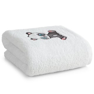 RĘCZNIK DZIECIĘCY BABY73 70 X 140 CM BIAŁY