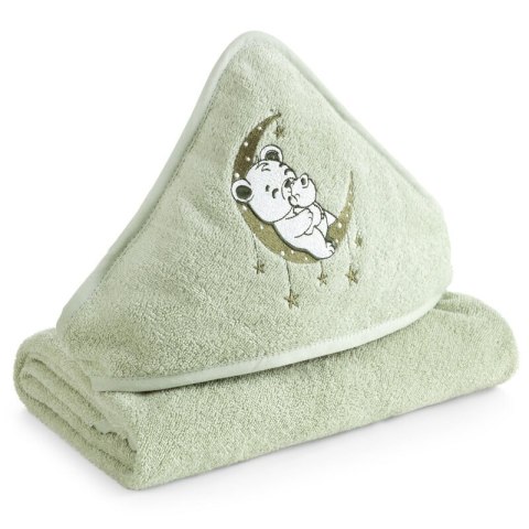 RĘCZNIK DZIECIĘCY BABY74 100 X 100 CM MIĘTOWY