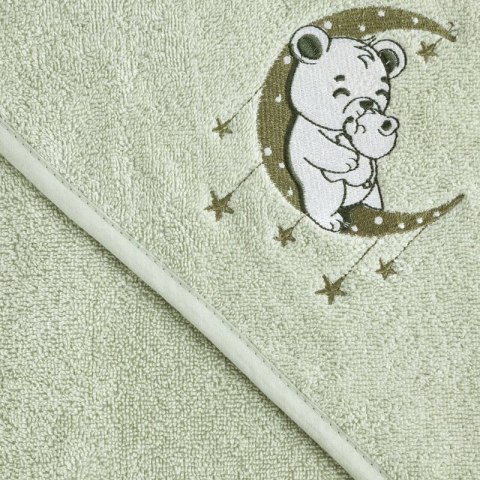 RĘCZNIK DZIECIĘCY BABY74 100 X 100 CM MIĘTOWY