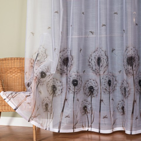 DMUCHAWCE Firanka żakardowa 023426, wysokość 230cm, kolor 001 biały D00307/000/001/000230/1