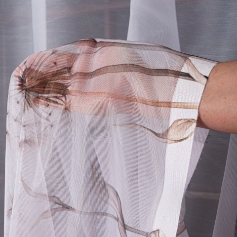 DMUCHAWCE Firanka żakardowa 023426, wysokość 230cm, kolor 001 biały D00307/000/001/000230/1