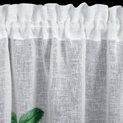 FIRANA GOTOWA KSENIA NA TAŚMIE 150 X 60 CM BIAŁY