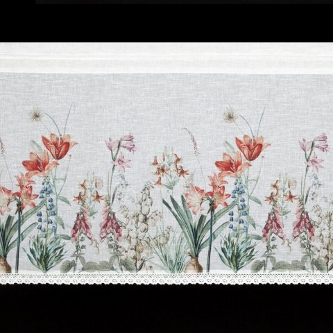 FIRANA GOTOWA NEMEZJA NA TAŚMIE 150 X 60 CM BIAŁY