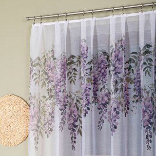 WISTERIA Firanka żakardowa 023426, wysokość 220cm, kolor 001 biały D00309/000/001/000220/1