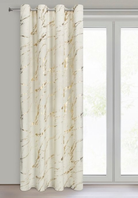 ZASŁONA GOTOWA MOLLY 140 X 250 CM KREMOWY