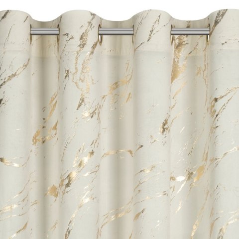 ZASŁONA GOTOWA MOLLY 140 X 250 CM KREMOWY