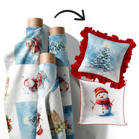 BAJKOWE ŚWIĘTA Panele poszewek MILAS, szerokość 150cm wysokość 100, kolor 001 DBN330/MIL/001/165000/1