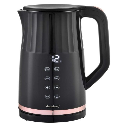 CZAJNIK ELEKTRYCZNY 1,7L KLAUSBERG KB-7895 LED REULACJA TEMPERATURY