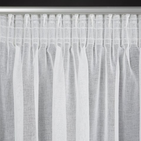 FIRANA GOTOWA KAJA NA TAŚMIE 140 X 270 CM BIAŁY