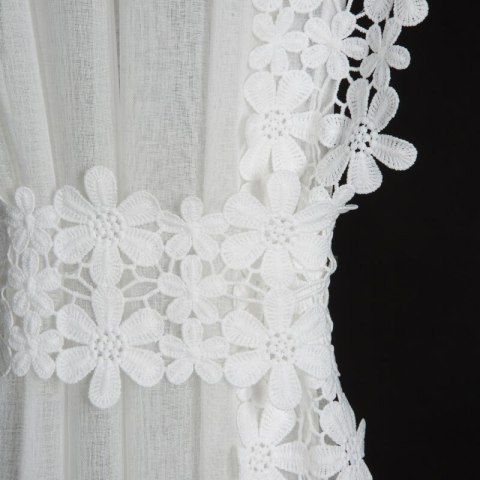 FIRANA GOTOWA KAJA NA TAŚMIE 140 X 270 CM BIAŁY