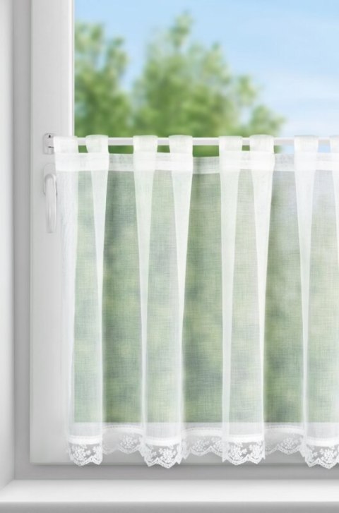 FIRANA GOTOWA SUZAN NA SZELKACH 150 X 70 CM BIAŁY