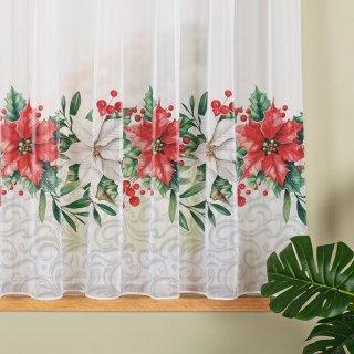 GWIAZDA BETLEJEMSKA Firanka z ołowianką WOAL, wysokość 157cm, kolor 001 biały DBN343/WOA/001/000157/1