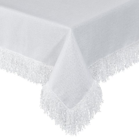 OBRUS JASPER 140 X 220 CM BIAŁY