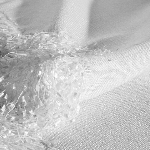 OBRUS JASPER 140 X 260 CM BIAŁY