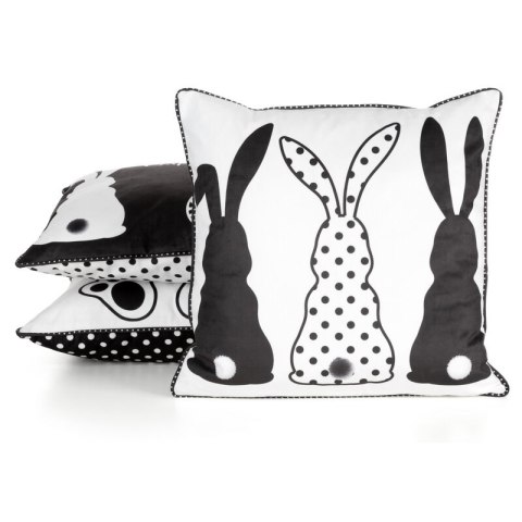 POSZEWKA CR 45 X 45 CM CZARNY