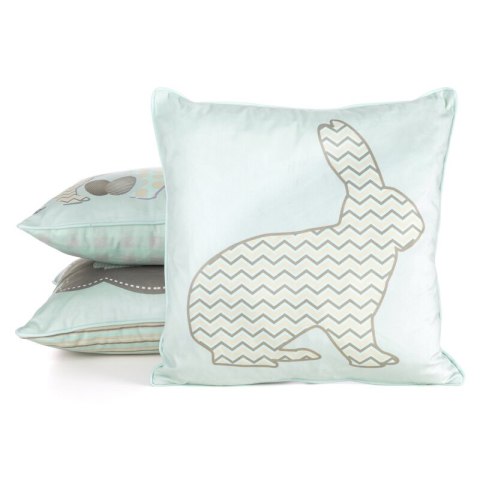 POSZEWKA CR 45 X 45 CM MIĘTOWY