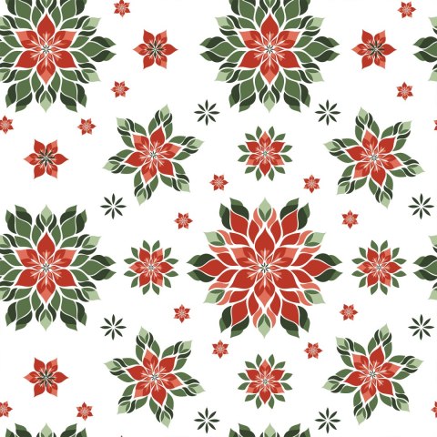 FOLK,GWIAZDA BETLEJEMSKA Tkanina dekoracyjna NINA WODOODPORNA, 160cm, kolor 001 biały DBN341/NIW/001/160000/1