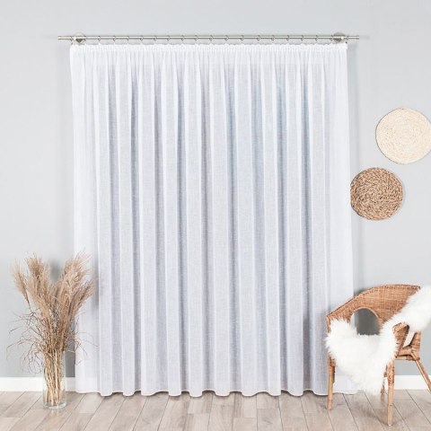 Firanka fantazyjna, wysokość 300cm, kolor 001 biały 015597/000/001/000300/1