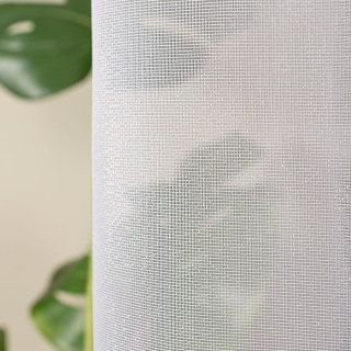 Firanka fantazyjna z ołowianką, wysokość 300cm, kolor 001 biały 423085/OLO/001/000300/1